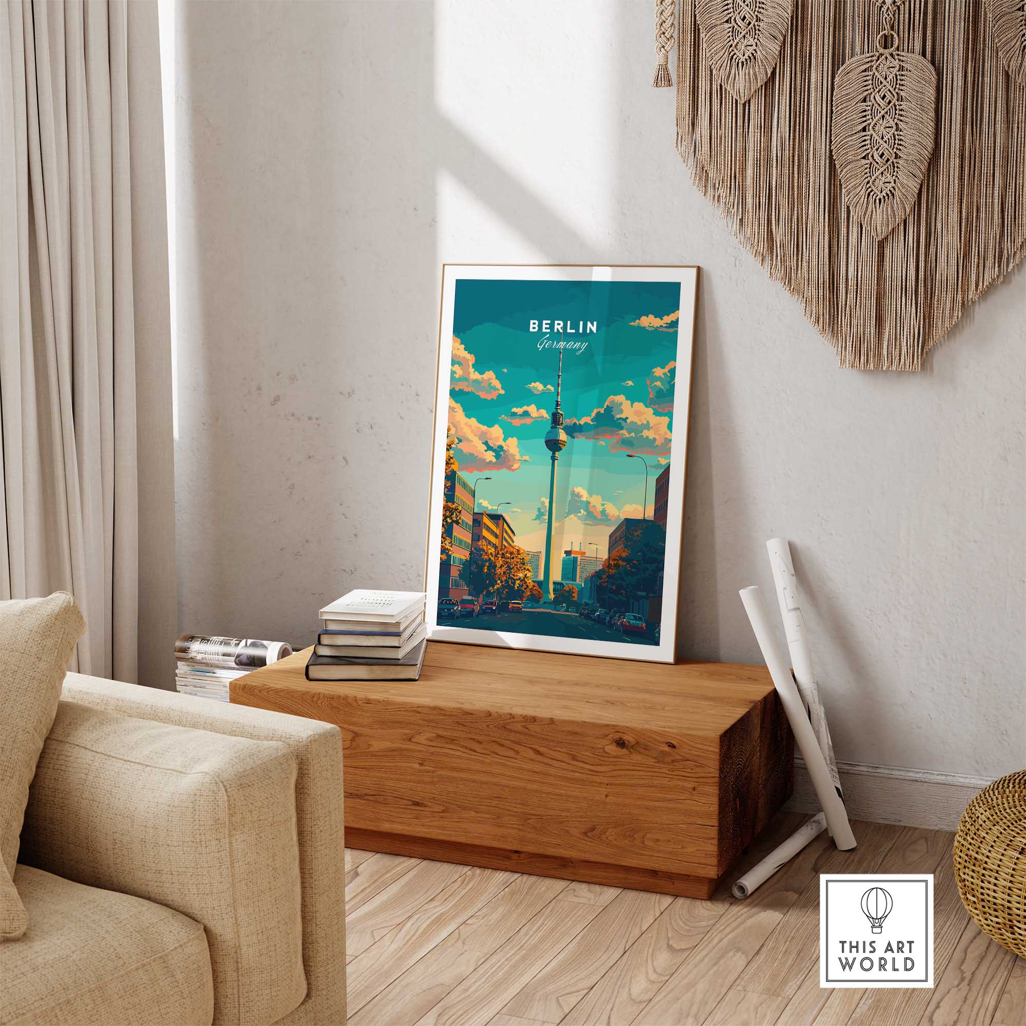 Berlin Travel Print-This Art World