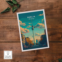 Berlin Travel Print-This Art World