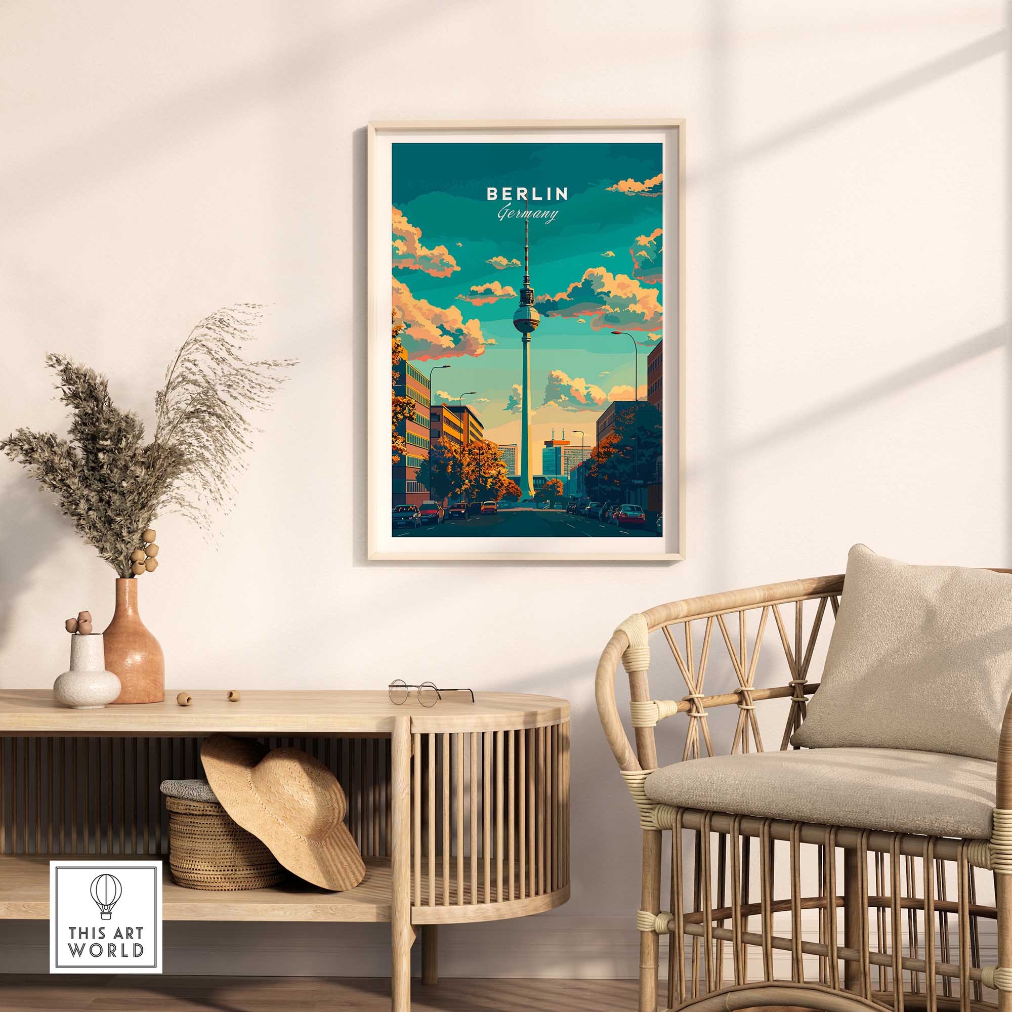 Berlin Travel Print-This Art World