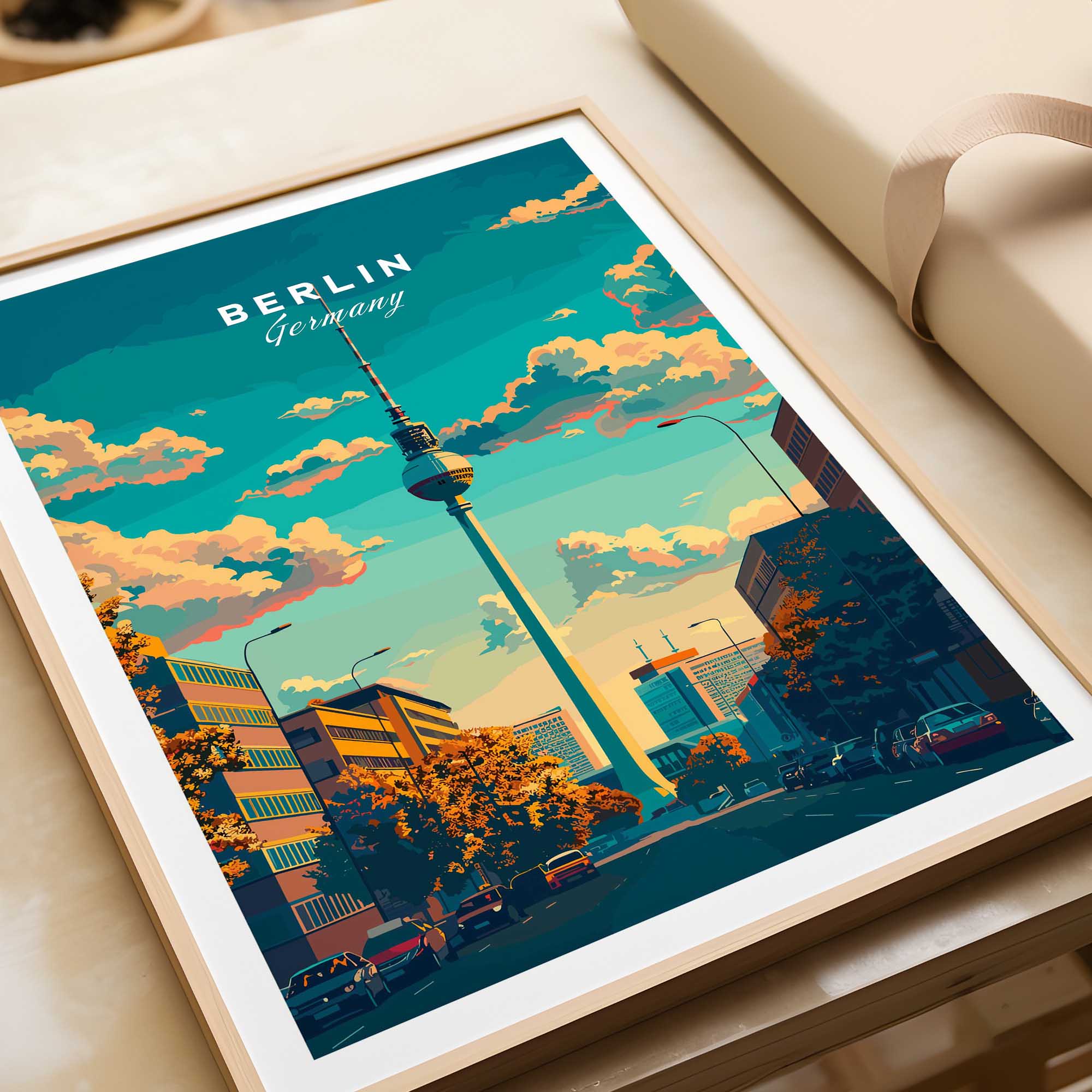 Berlin Travel Print-This Art World