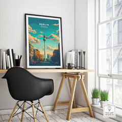 Berlin Travel Print-This Art World