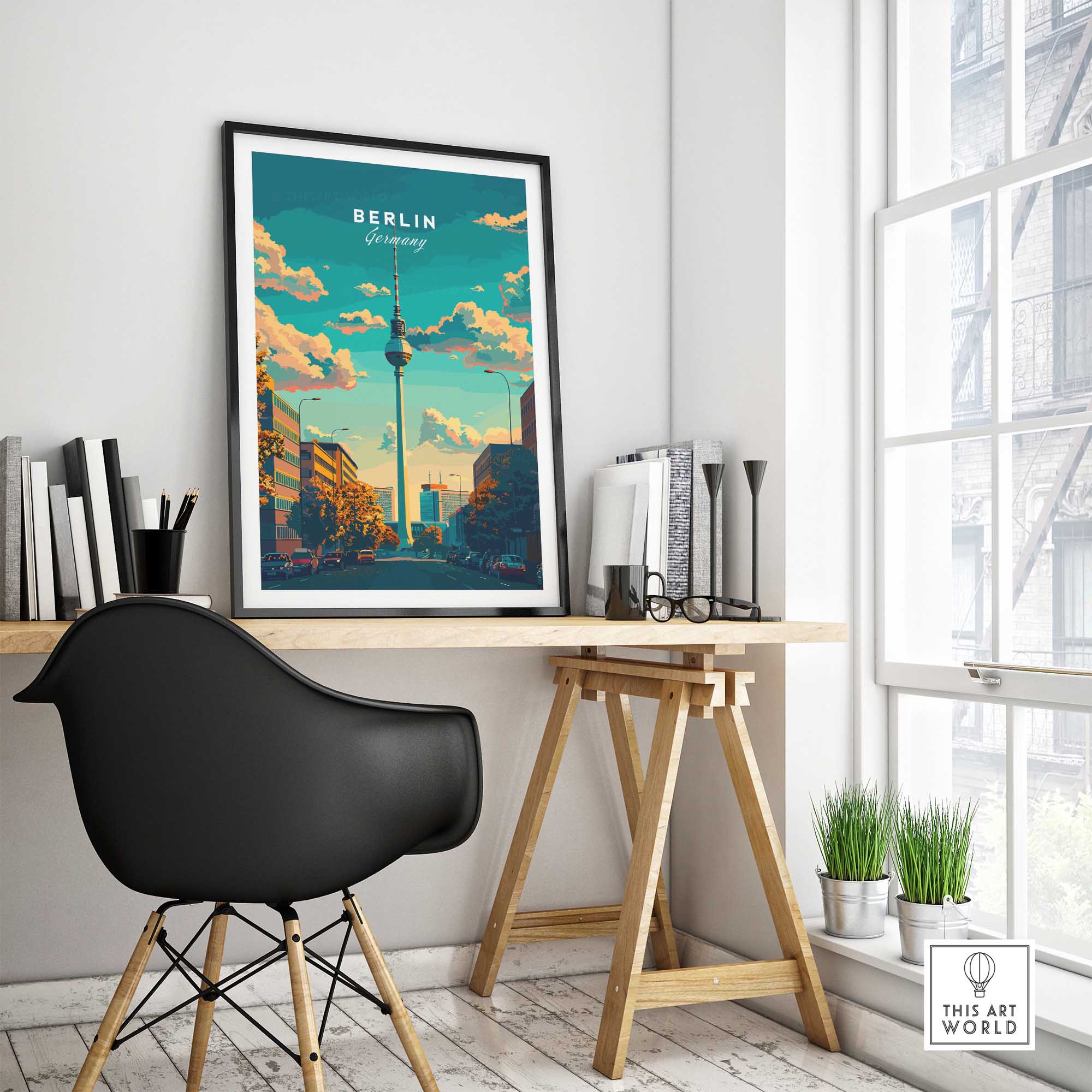 Berlin Travel Print-This Art World