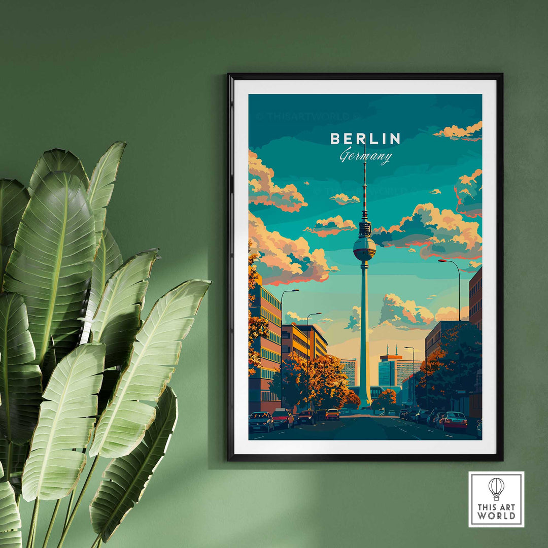 Berlin Travel Print-This Art World