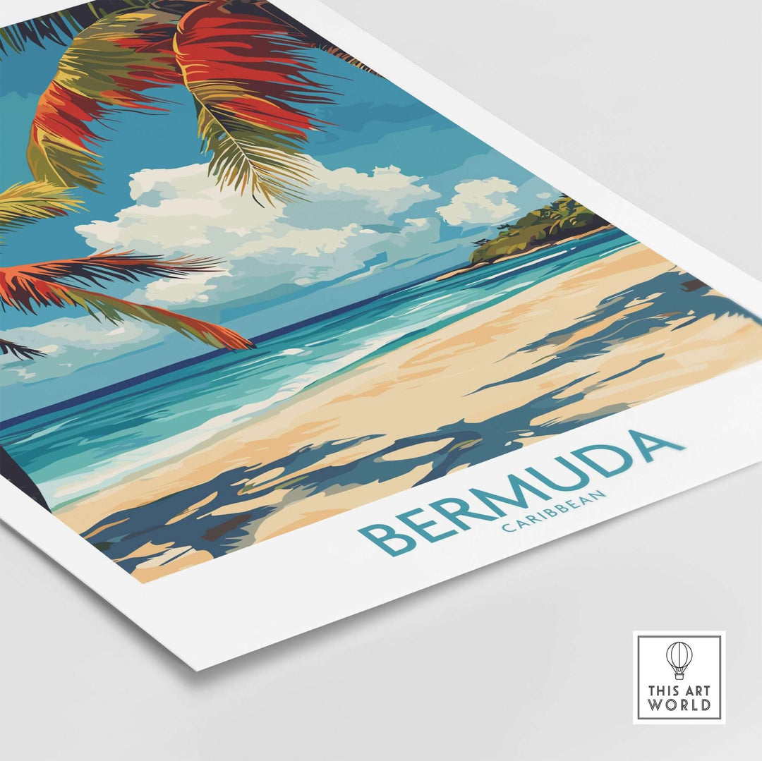 Bermuda Beach Print