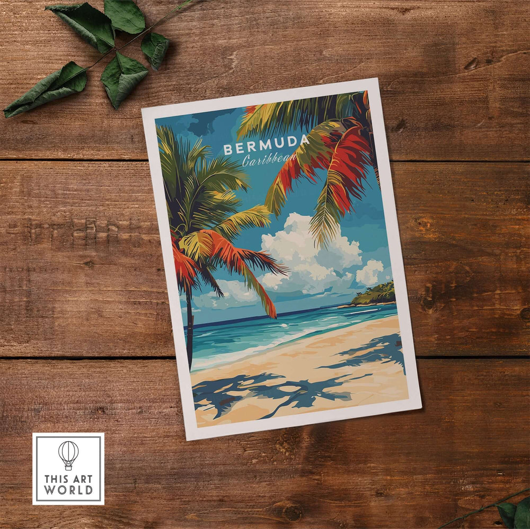 Bermuda Print - Beach Poster