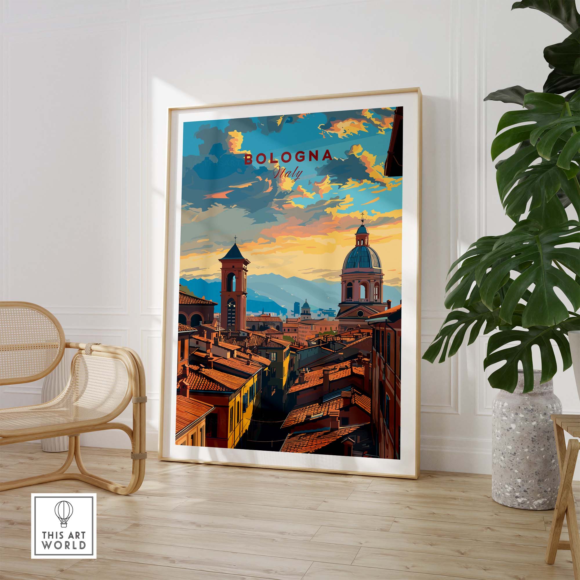 Bologna Poster Italy