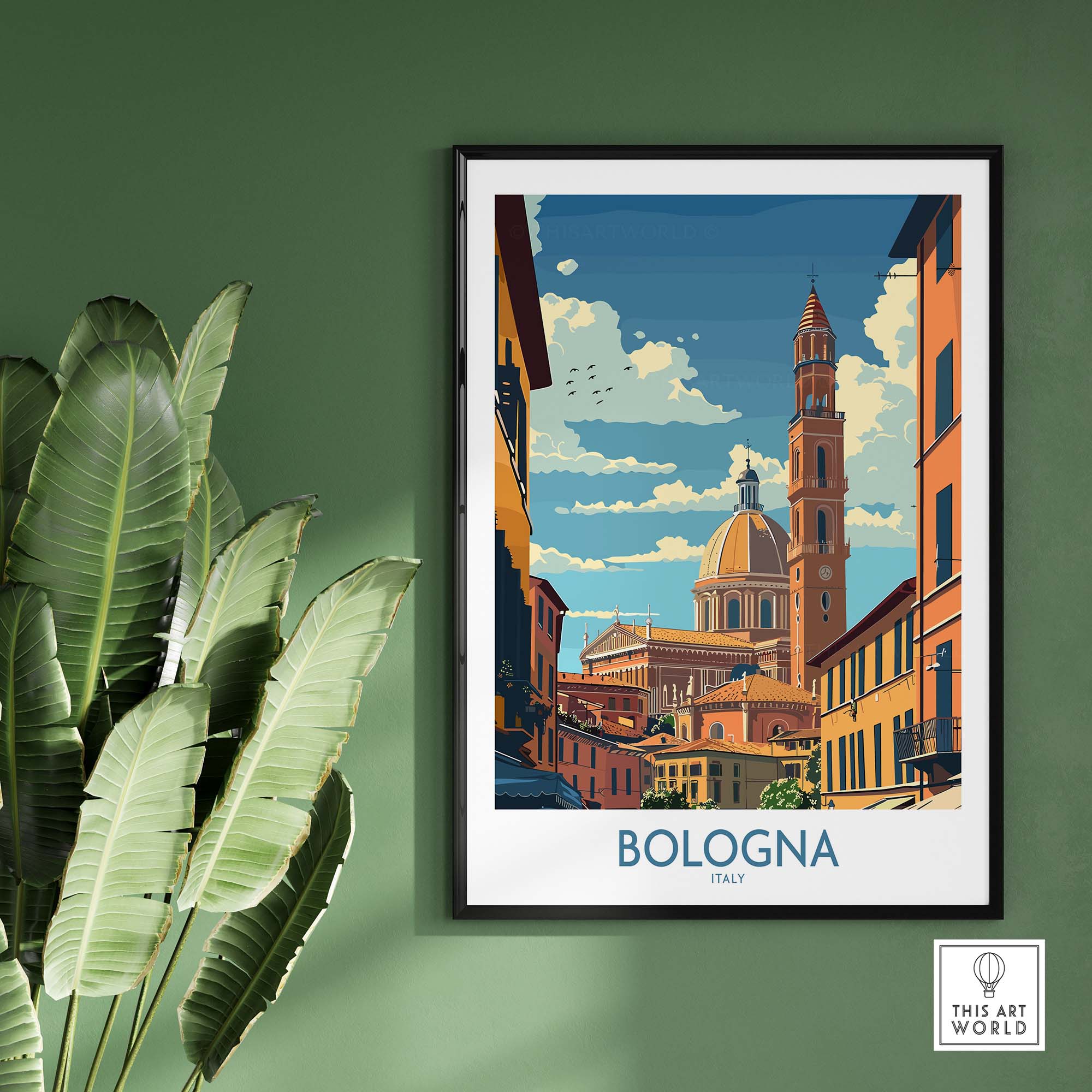 Bologna Travel Print