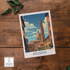 Bologna Travel Print