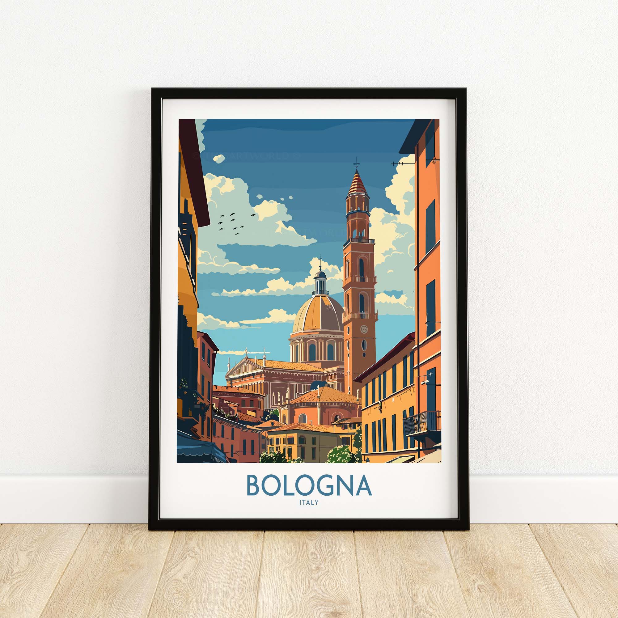 Bologna Travel Print