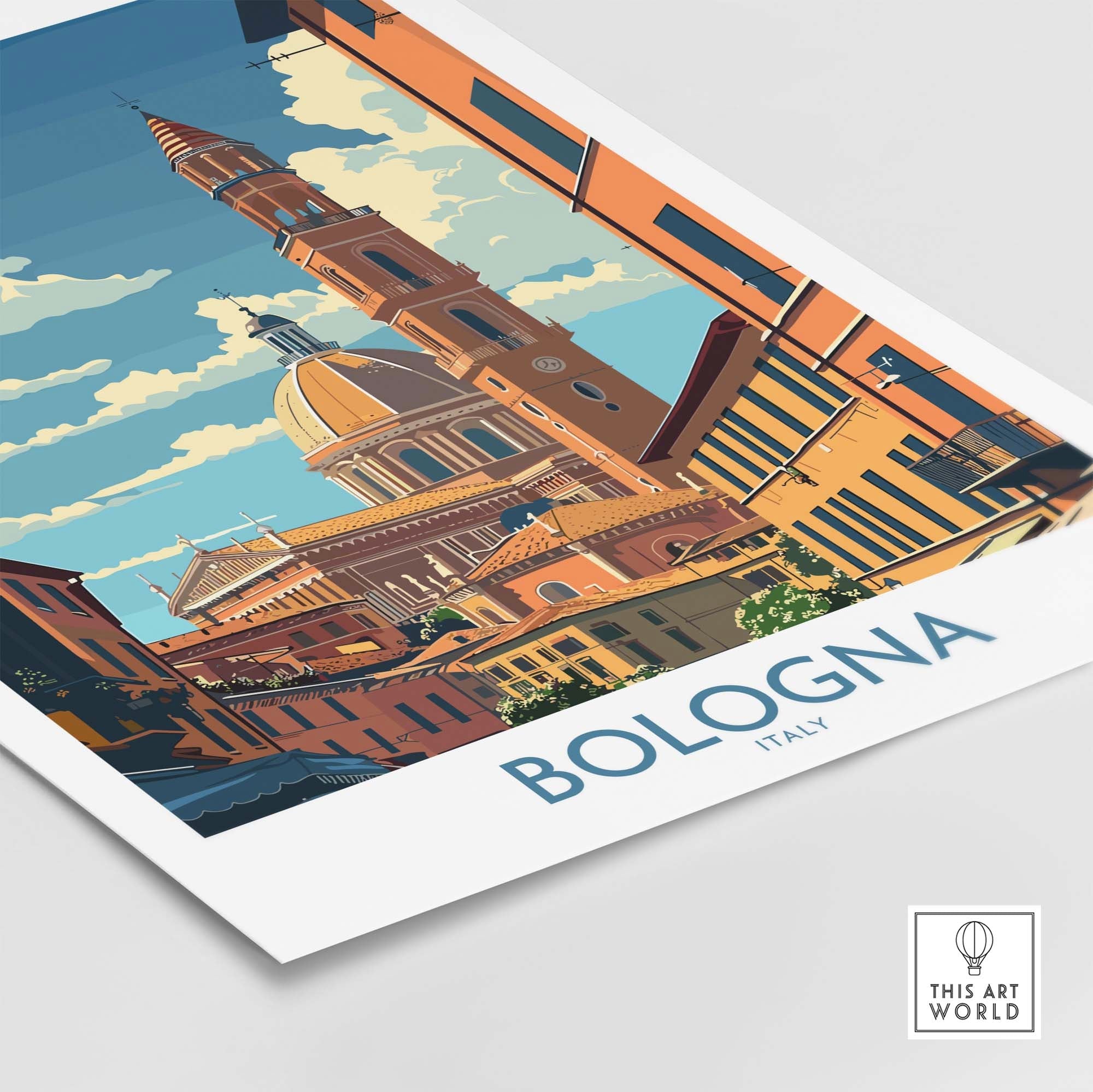 Bologna Travel Print