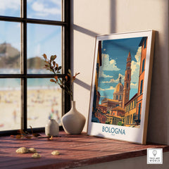 Bologna Travel Print