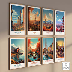 Bologna Travel Print