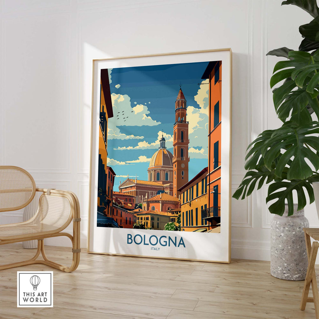 Bologna Travel Print