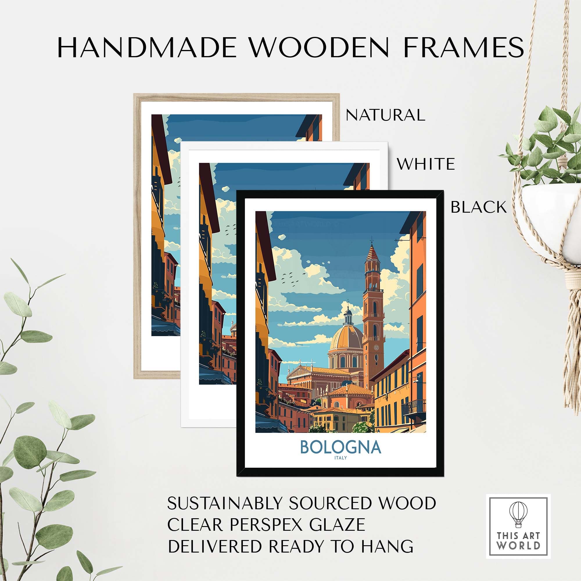 Bologna Travel Print