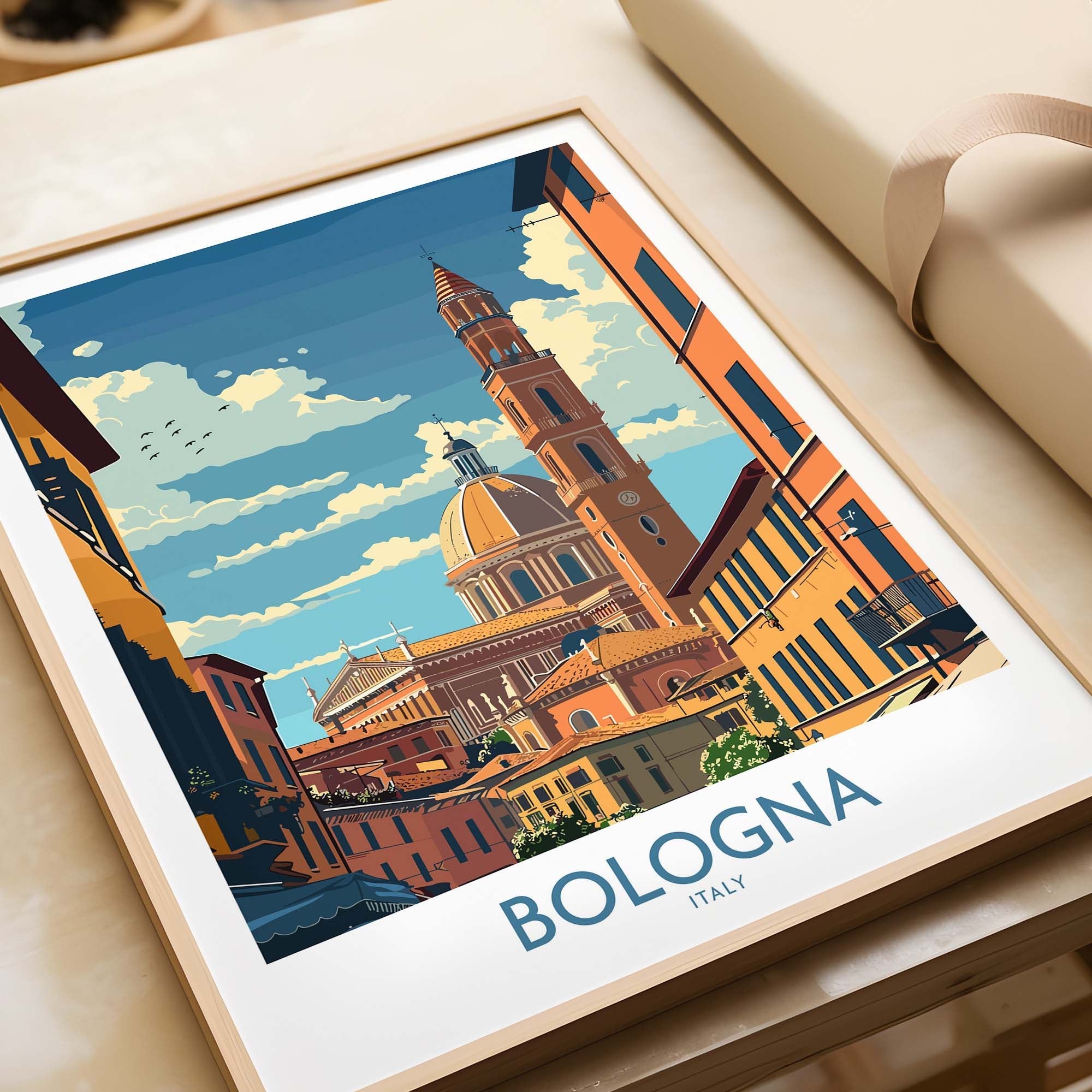 Bologna Travel Print