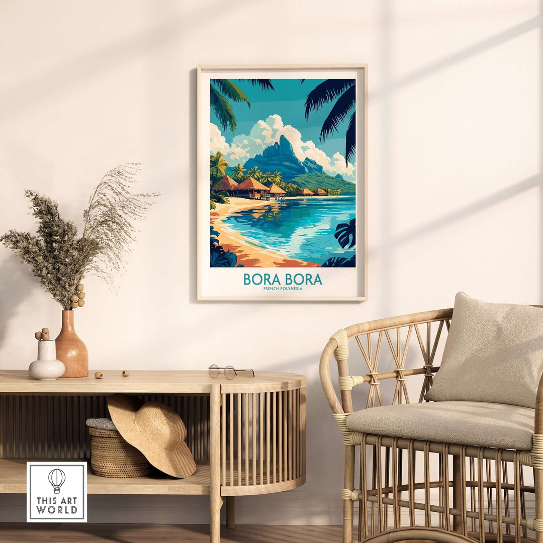 Bora Bora Wall Art Print