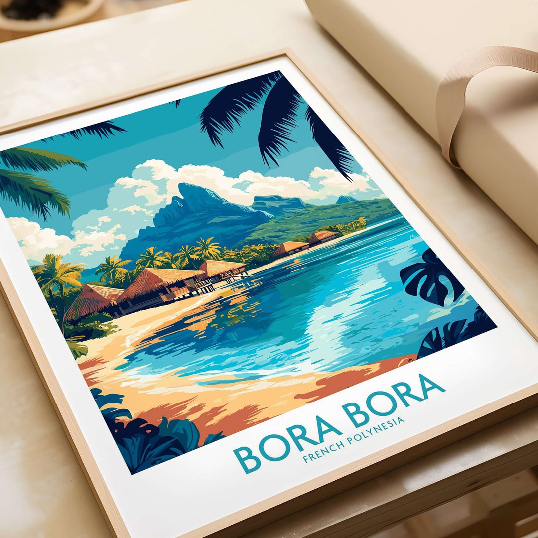 Bora Bora Wall Art Print