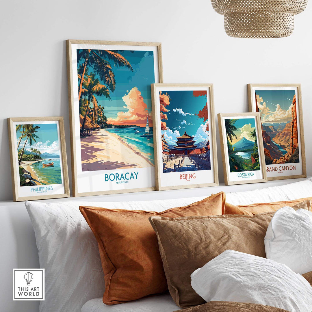 Boracay Travel Poster