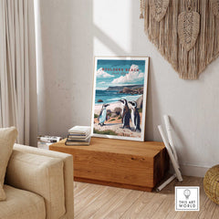 Boulders Beach Art Print-This Art World