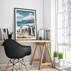 Boulders Beach Art Print-This Art World