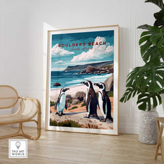 Boulders Beach Art Print-This Art World