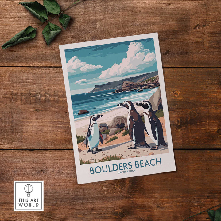 Boulders Beach Poster-This Art World