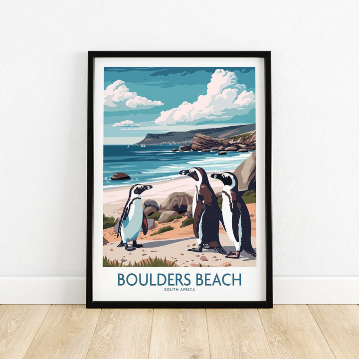Boulders Beach Poster-This Art World