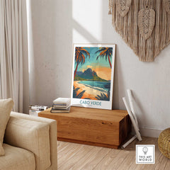 Cabo Verde Travel Print-This Art World