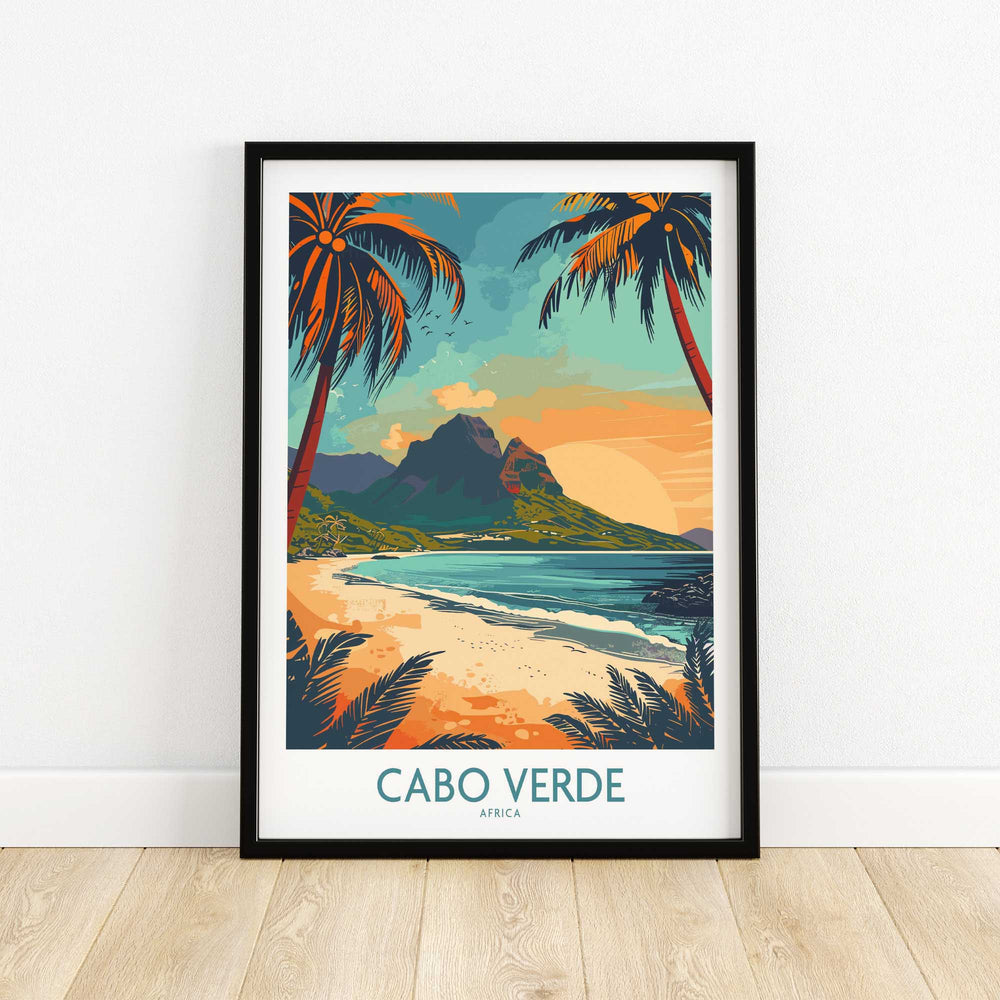 Cabo Verde Travel Print-This Art World