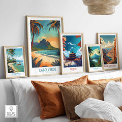 Cabo Verde Travel Print-This Art World