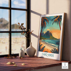 Cabo Verde Travel Print-This Art World