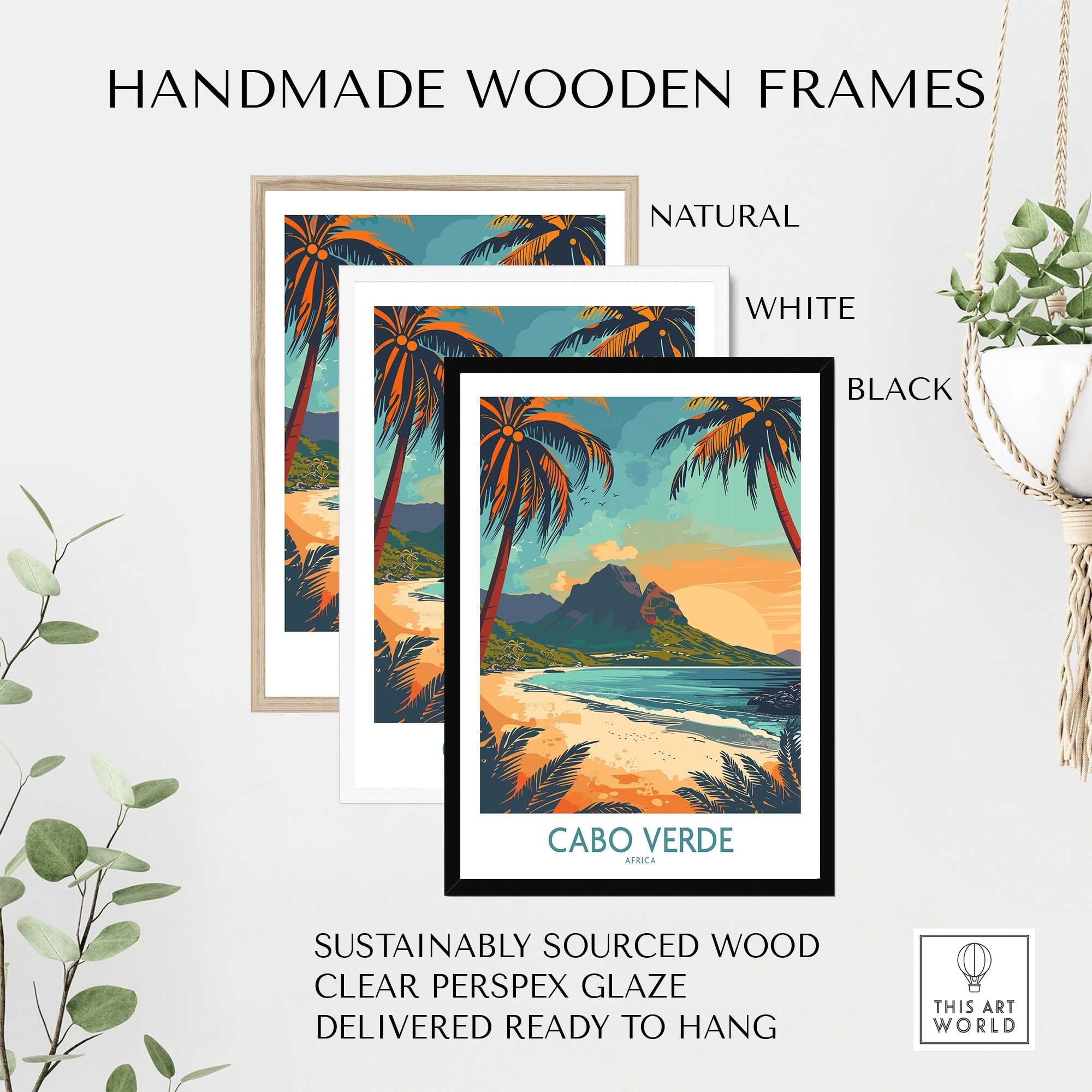 Cabo Verde Travel Print-This Art World