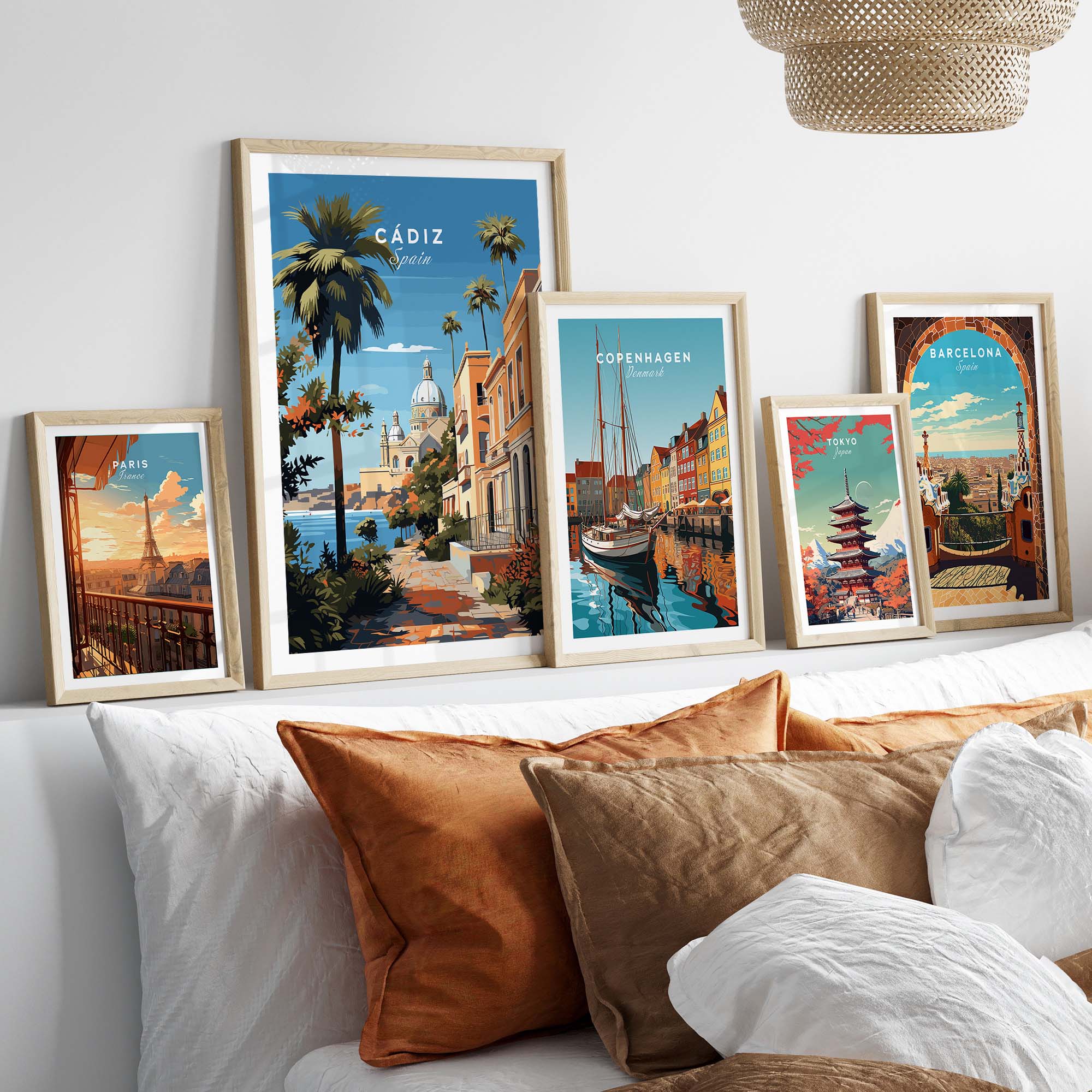 Cadiz Spain Poster part of our best collection or travel posters and prints - This Art World