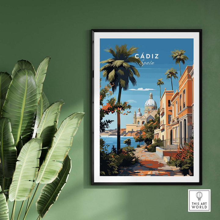 Cadiz Spain Poster part of our best collection or travel posters and prints - This Art World
