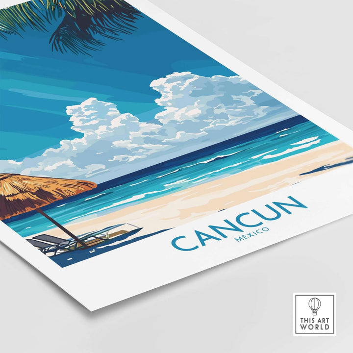 Cancun Wall Art Print