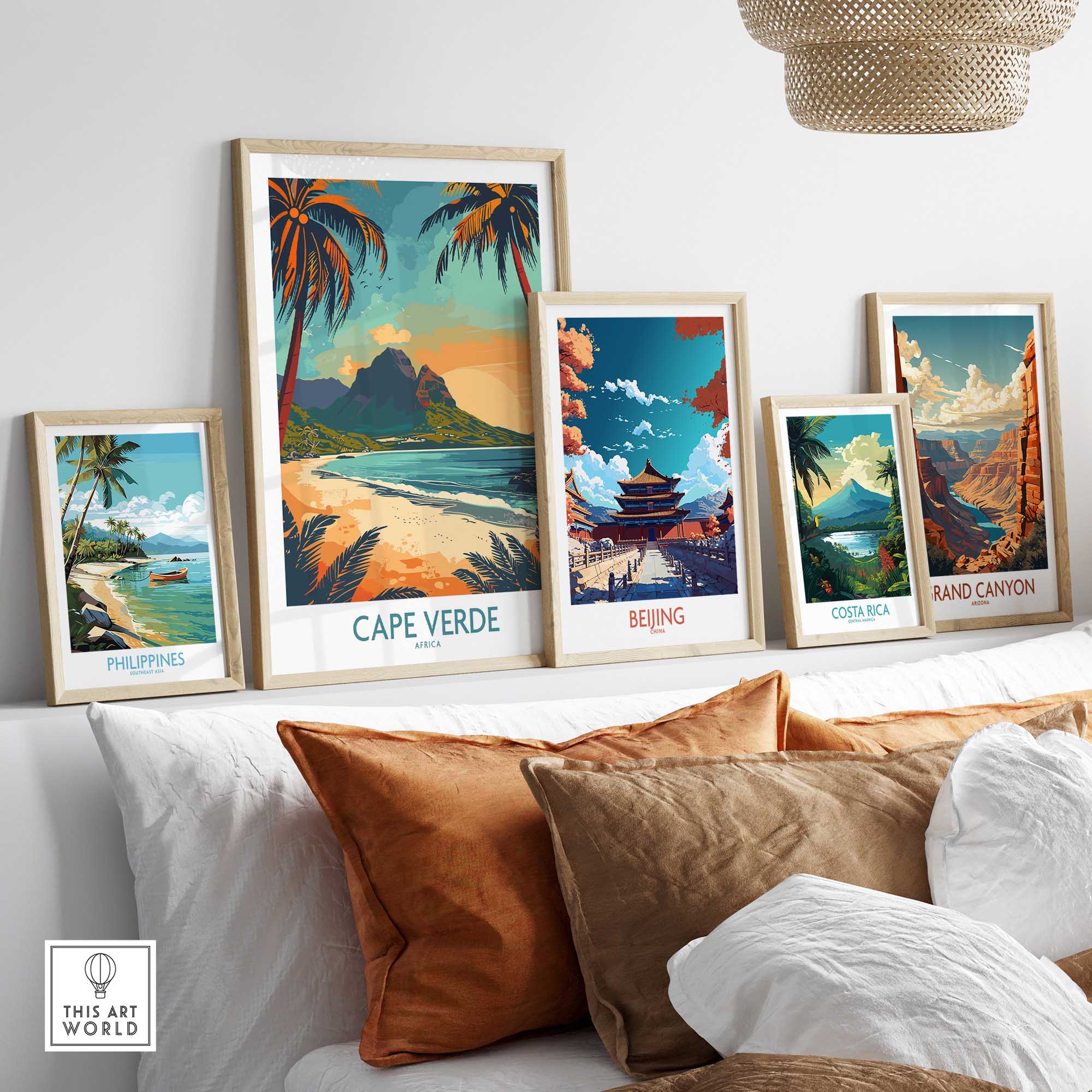 Cape Verde Art Print-This Art World