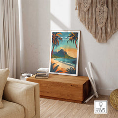 Cape Verde Travel Poster-This Art World
