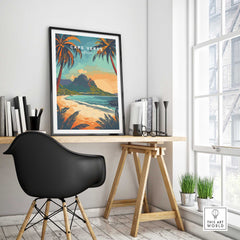Cape Verde Travel Poster-This Art World