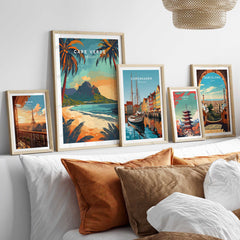 Cape Verde Travel Poster-This Art World