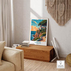 Cascais Home Decor part of our best collection or travel posters and prints - This Art World