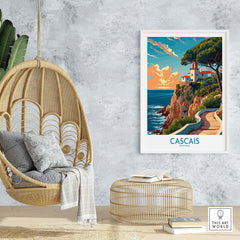 Cascais Home Decor part of our best collection or travel posters and prints - This Art World