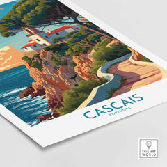 Cascais Home Decor part of our best collection or travel posters and prints - This Art World