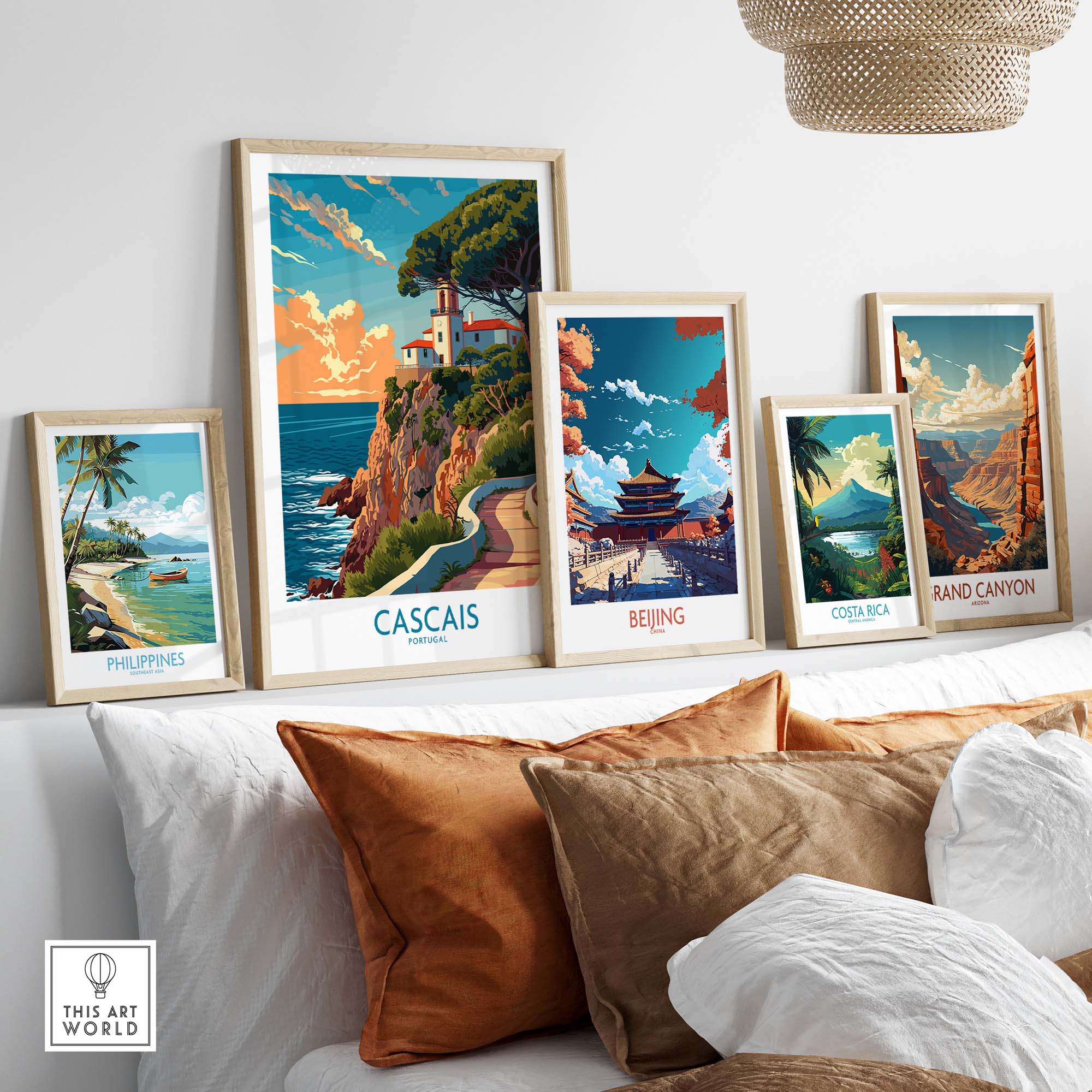 Cascais Home Decor part of our best collection or travel posters and prints - This Art World