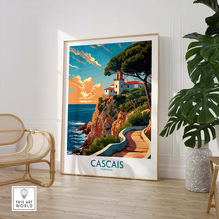 Cascais Home Decor part of our best collection or travel posters and prints - This Art World