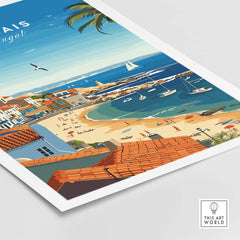 Cascais Portugal Poster part of our best collection or travel posters and prints - This Art World