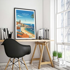 Cascais Portugal Poster part of our best collection or travel posters and prints - This Art World