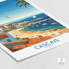 Cascais Portugal Print part of our best collection or travel posters and prints - This Art World