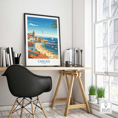 Cascais Portugal Print part of our best collection or travel posters and prints - This Art World