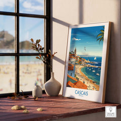 Cascais Portugal Print part of our best collection or travel posters and prints - This Art World