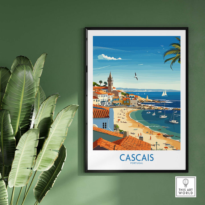 Cascais Portugal Print part of our best collection or travel posters and prints - This Art World